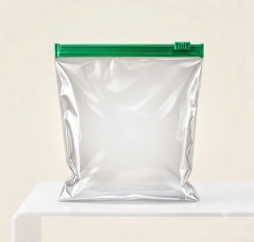 Multipurpose Ziplock Storage Bag (Pack of 20) - Reusable, 10" x 9"