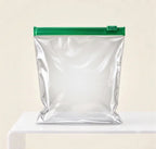 Multipurpose Ziplock Storage Bag (Pack of 20) - Reusable, 10" x 9"
