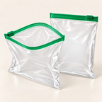 Multipurpose Ziplock Storage Bag (Pack of 20) - Reusable, 10" x 9"