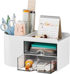 Pen Stand with 2 drawers - 7" x 3.75" x 4.13"