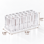 Makeup Brush Stand - Upright Tool Storage, 5.35" × 2.36" × 2.17"