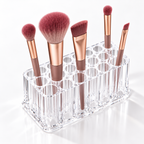 Makeup Brush Stand - Upright Tool Storage, 5.35" × 2.36" × 2.17"