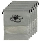 Non Woven Travel Shoe Bag (Pack of 6) - 12" x 6"