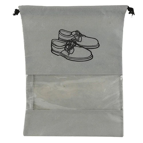 Non Woven Travel Shoe Bag (Pack of 6) - 12" x 6"