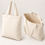 Cotton Canvas Tote Bag (Pack of 6) - 16" x 18"
