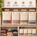 Cotton Covers with Double  (Pack Of 4) - Button Closure, 18" x 15"