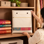 Cotton Covers with Double  (Pack Of 4) - Button Closure, 18" x 15"