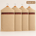 Cotton Hanging Saree Cover (Pack of 4) - 30" x 18"